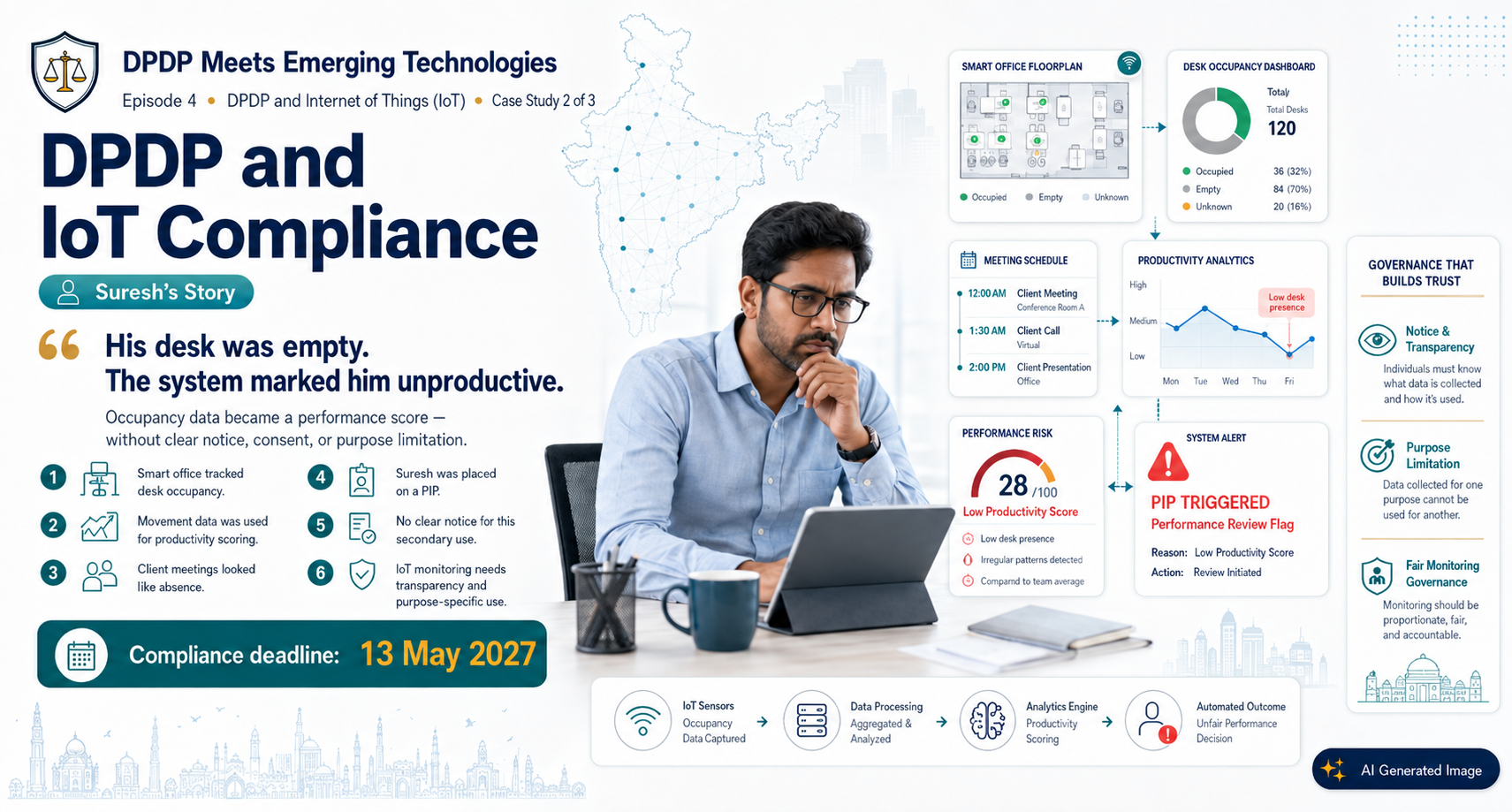 DPDP 2.4.2: dPDP & Emerging Technologies – Internet of Things (IoT) – Case Study – 2