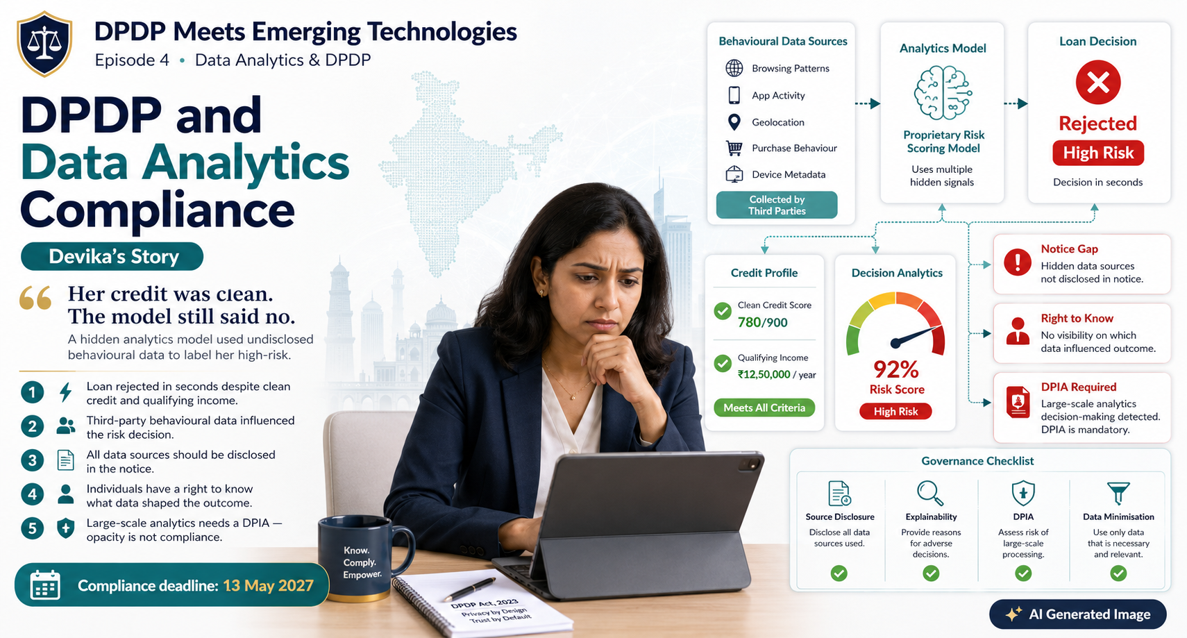 DPDP 2.5.1: dPDP & Emerging Technologies – Data Analytics – Case Study 1 of 3